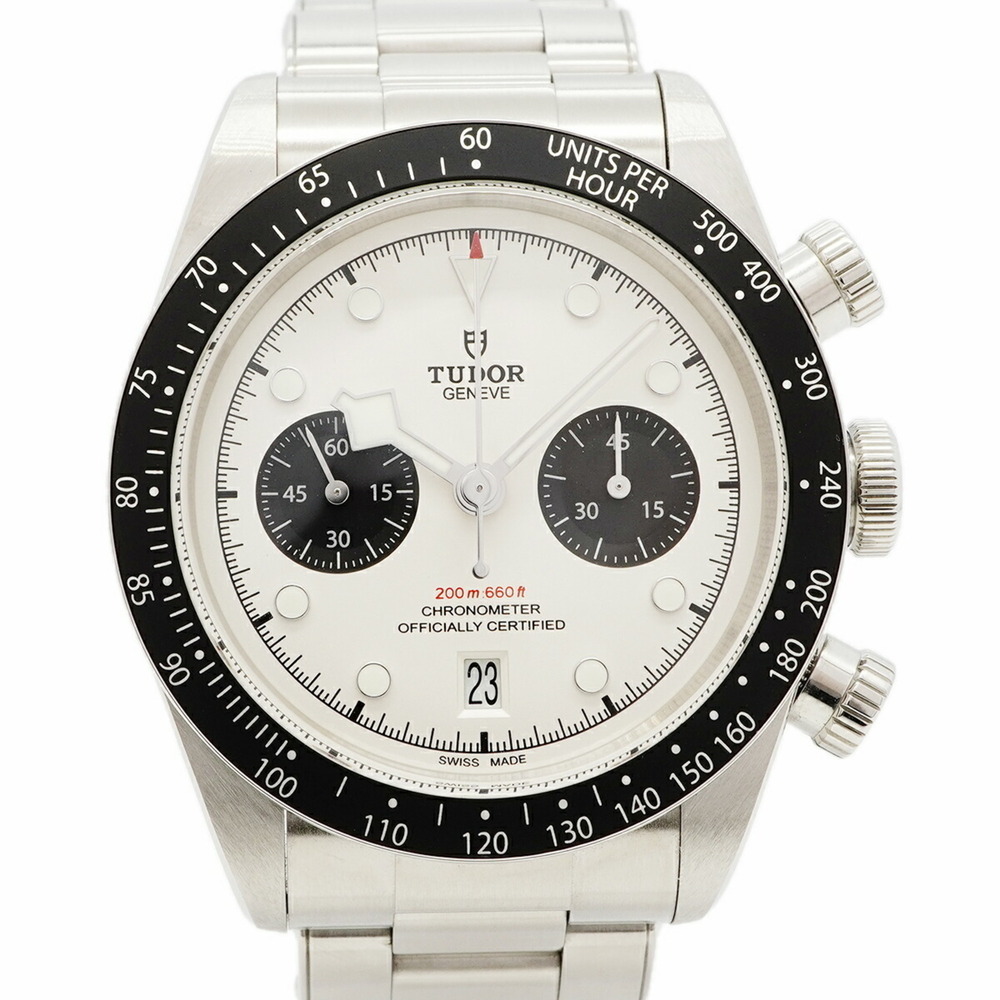 Tudor Black Bay Chrono 79360N Silver Dial Men's Watch
